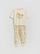 Piżamy dla dziewczynek - Reserved - Dwuczęściowa piżama Pompompurin - złamana biel - miniaturka - grafika 1