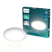 Lampy sufitowe - Plafon LED Philips Lampa Sufitowa 20W 2300lm 4000K z Efektem Gwiazd Moire CL200 - miniaturka - grafika 1