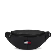 Nerki - Nerka Tommy Jeans Tjm Ess Daily Pu Bumbag AM0AM14291 Czarny - miniaturka - grafika 1