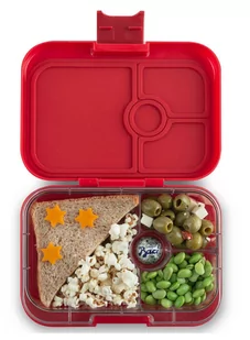 Średni prostokątny lunchbox Yumbox Panino - wow red / shark - Lunch boxy - miniaturka - grafika 2