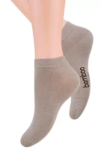 SKARPETY STEVEN 094 STOPKI UNISEX (kolor czarny, rozmiar 38-40) - Skarpetki damskie - miniaturka - grafika 1