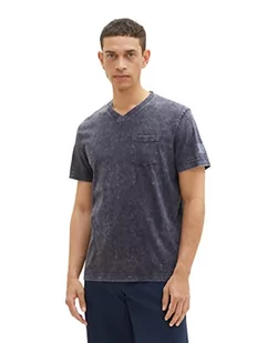 TOM TAILOR T-shirt męski, 10668 - Sky Captain Blue, XXL - Koszulki męskie - miniaturka - grafika 1