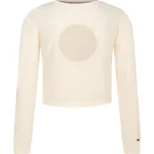 Swetry dla dziewczynek - Tommy Hilfiger Sweter | Cropped Fit - miniaturka - grafika 1