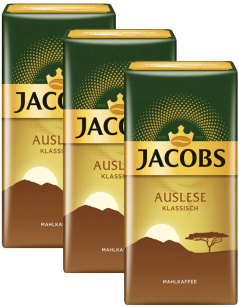 1x 500g JACOBS Auslese Classic kawa mielona