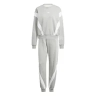 Spodnie damskie - Damski Dres ADIDAS W LAZIDAY TS IS0846 – Szary - miniaturka - grafika 1