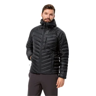 Męska kurtka puchowa Jack Wolfskin PASSAMANI DOWN HOODY M phantom - S - Kurtki męskie - miniaturka - grafika 1