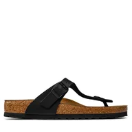 Klapki i japonki męskie - Japonki Birkenstock Gizeh 043691 Czarny - miniaturka - grafika 1