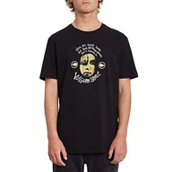 Koszulki męskie - Volcom In Between Ltw SS T-Shirt, męski, czarny, S - miniaturka - grafika 1