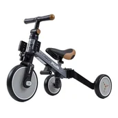 Rowerki trójkołowe - Rowerek 4w1 Optimus Plus Grey - miniaturka - grafika 1