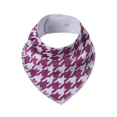 Śliniaki i fartuszki - Simed Mila Śliniaczek bawełniany / apaszka na zatrzaski MOZAIKA - miniaturka - grafika 1