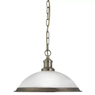 Szklana lampa wisząca Bistro o złotym blasku - Lampy sufitowe - miniaturka - grafika 1