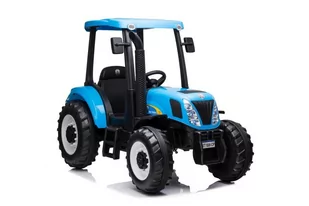 Traktor Na Akumulator New Holland A011 Niebieski 24V - Pojazdy elektryczne dla dzieci - miniaturka - grafika 1