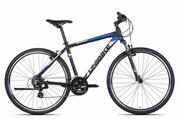 Rowery - Unibike PRIME GTS 2022 czarno-niebieski 7432a_ - miniaturka - grafika 1