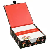 Szkolne artykuły papiernicze - Karteczki zdobione Grzyby - Peter Pauper Press - miniaturka - grafika 1