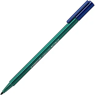 triplus 323 1 mm Staedtler kolorowy długopis z włóknem – zielony morski (opakowanie 10 szt.) - Długopisy - miniaturka - grafika 1