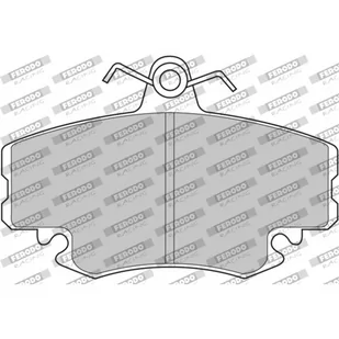 Klocki hamulcowe - komplet FERODO RACING FDS845 - Klocki hamulcowe - miniaturka - grafika 1