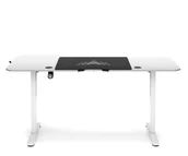 Biurka gamingowe - Diablo Chairs X-TENSIO 1600 Białe - miniaturka - grafika 1