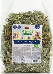 Vitapol Vita Herbal Functional mix Mieszanka relaksująca dla gryzoni i królików 300 g - Karma dla gryzoni - miniaturka - grafika 1