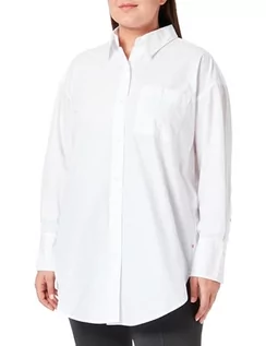 Bluzy damskie - BOSS Damska bluza, White100, 36 - grafika 1