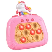 Zabawki zręcznościowe - Pop it gra zręcznościowa antystresowa elektroniczna zabawka dla dzieci jednorożec - miniaturka - grafika 1