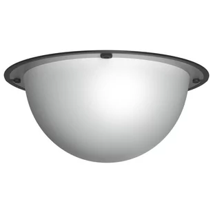 Sferyczne lustro drogowe, 1/2 kuli, Ø40 cm, akryl - Wyposażenie miejsc publicznych - miniaturka - grafika 3
