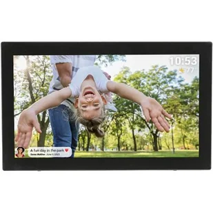 Ramka na zdjęcia Denver z FRAMEO FHD 21.5"/1920x1080 IPS/16GB czarna - Ramki cyfrowe do zdjęć - miniaturka - grafika 1
