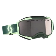 Gogle narciarskie - Gogle na Skuter Śnieżny Scott Fury Ciemnozielony/Miętowozielony - miniaturka - grafika 1