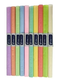Bibuła marszczona Pastel mix 10szt) - Szkolne artykuły papiernicze - miniaturka - grafika 1