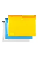 Teczki i skoroszyty - Teczka kopertowa A4 na zatrzask mix DELI - miniaturka - grafika 1