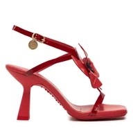 Sandały damskie - Sandały Hispanitas Cliente GOYA24 C002 Czerwony - miniaturka - grafika 1
