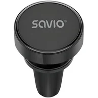 Uchwyty samochodowe do telefonów - SAVIO Uchwyt na telefon SAVIO CH-02 Czarny SAVCH-02 - miniaturka - grafika 1