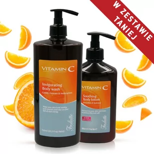 Zestaw Vitamin C do ciała od Frulatte - Zestawy kosmetyków damskich - miniaturka - grafika 1