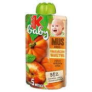 Dania dla dzieci - Kubuś Baby Mus po 5 miesiącu jabłko marchew dynia 100 g - miniaturka - grafika 1