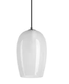 Lampy sufitowe - Lampa wisząca bez rozety PANTILO OVAL E27 - biały/chrom - miniaturka - grafika 1