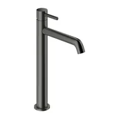 Baterie umywalkowe - Bateria umywalkowa wysoka grafitowa Simplon Omnires - miniaturka - grafika 1