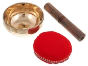 Akcesoria do perkusji - Misa tybetańska ręcznie kuta 300g komplet - miniaturka - grafika 1