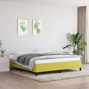 Łóżka - Lumarko Rama łóżka, zielona, 180x200 cm, obita tkaniną - miniaturka - grafika 1