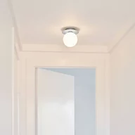 Lampy ścienne - Nuura Aps Nuura Liila 1 Medium kinkiet 1-pkt. srebrny/biały - miniaturka - grafika 1