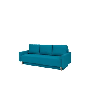 Kanapa z Funkcją Spania i Pojemnikiem Oviedo GIB Meble Tkanina Moric 13, San Remo Ciemne - Sofy i kanapy - miniaturka - grafika 1