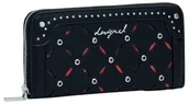 Portfele - Desigual Mone_Yankee, Bi-Fold Wallet Women's, 0, Kolor: czarny, 0 - miniaturka - grafika 1