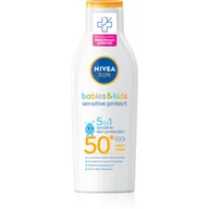 Kosmetyki kąpielowe dla dzieci - NIVEA SUN Kids mleczko do opalania dla dzieci SPF 50+ 200 ml - miniaturka - grafika 1