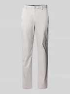 Spodnie męskie - Chinosy o kroju regular fit z mieszanki bawełny - miniaturka - grafika 1