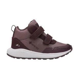 viking Unisex dziecięce buty Aery Track Mid F GTX do trekkingu, czerwony - Grape antypoprzeczny - 20 EU Schmal - Buty dla chłopców - miniaturka - grafika 1