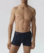 Majtki damskie - SZORTY ATLANTIC 3MH-182 JZ24 NIEC/NIE/GRA - Atlantic - miniaturka - grafika 1