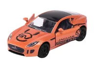 Samochody i pojazdy dla dzieci - MAJORETTE RACING JAGUAR F-TYPE R POMARAŃCZOWY  293B-4 1:59 - miniaturka - grafika 1