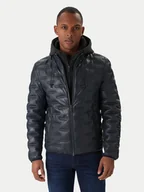 Kurtki męskie - Milestone Kurtka skórzana MS Alonso 5310196 0715 Czarny Regular Fit - miniaturka - grafika 1