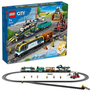 LEGO City Pociąg towarowy 60336 - Klocki - miniaturka - grafika 1