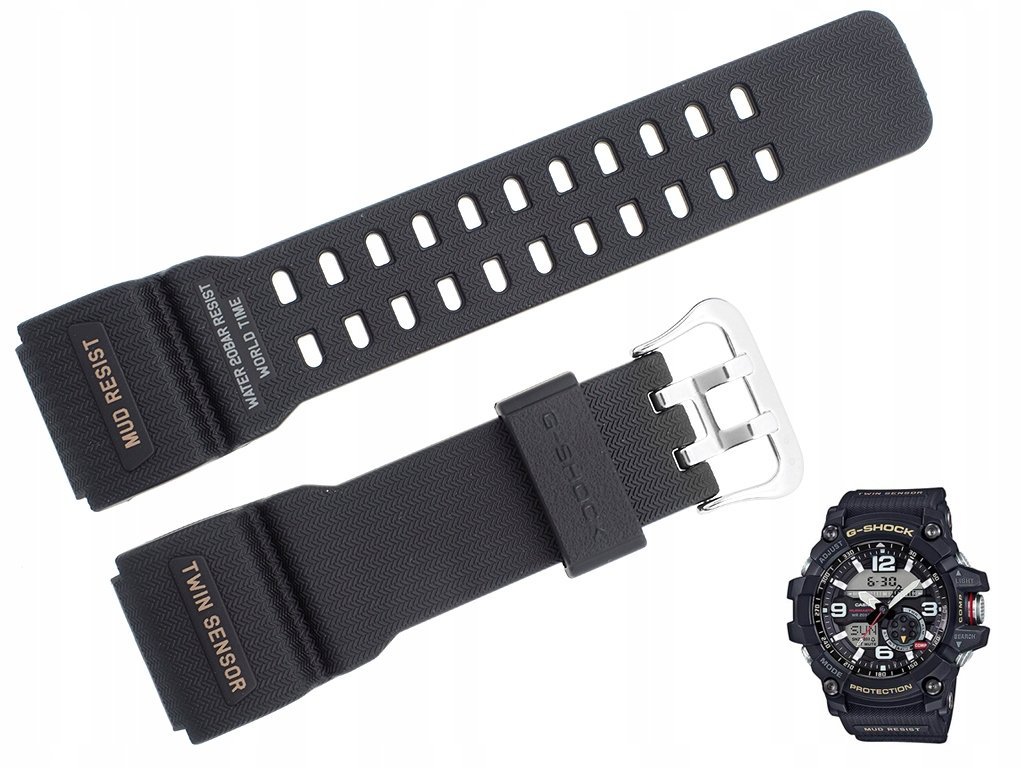 Pasek do zegarka Casio GG-1000 GG-1000-1A czarny