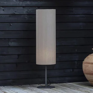 PR Home lampa stojąca zewnętrzna Agnar, ciemnoszary/brązowy, 100 cm - Lampy ogrodowe - miniaturka - grafika 1