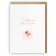 Kartki okolicznościowe i zaproszenia - Cardie Kartka na Dzień Babci, eko koperta K054 - miniaturka - grafika 1